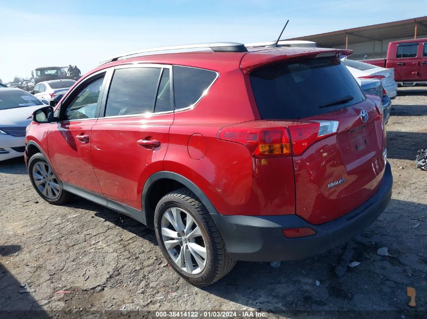2013 TOYOTA RAV4 LIMITED - 2T3DFREV3DW103942