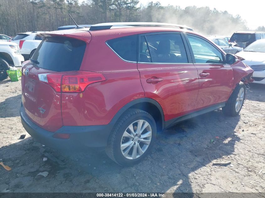 2013 TOYOTA RAV4 LIMITED - 2T3DFREV3DW103942