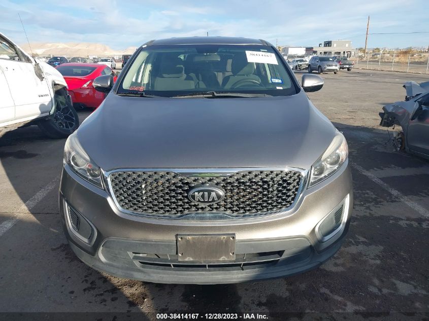 2016 KIA SORENTO 2.4L L - 5XYPG4A33GG123676