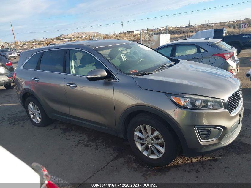 2016 KIA SORENTO 2.4L L - 5XYPG4A33GG123676