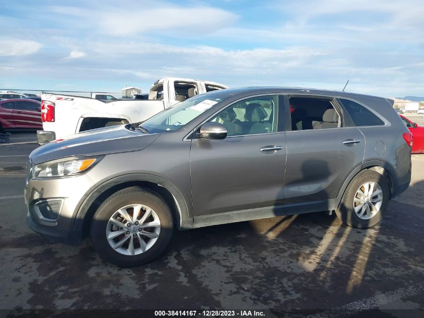 2016 KIA SORENTO 2.4L L - 5XYPG4A33GG123676