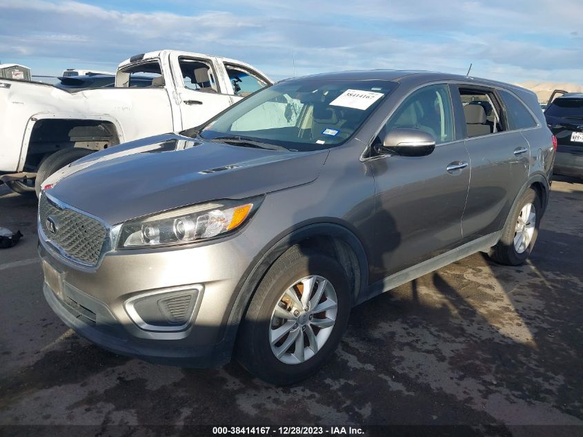 2016 KIA SORENTO 2.4L L - 5XYPG4A33GG123676