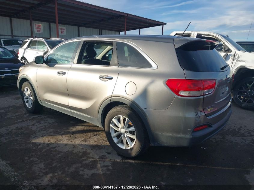 2016 KIA SORENTO 2.4L L - 5XYPG4A33GG123676