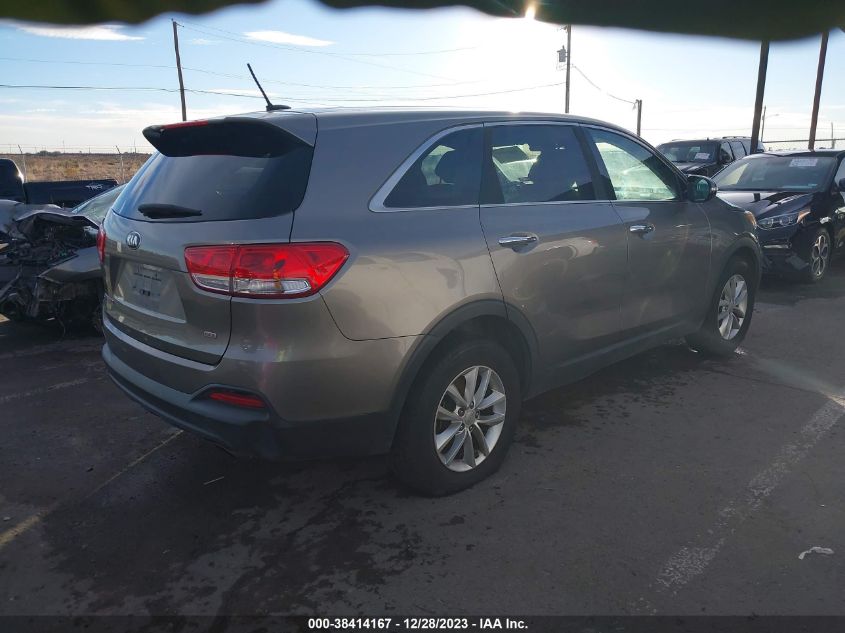 2016 KIA SORENTO 2.4L L - 5XYPG4A33GG123676