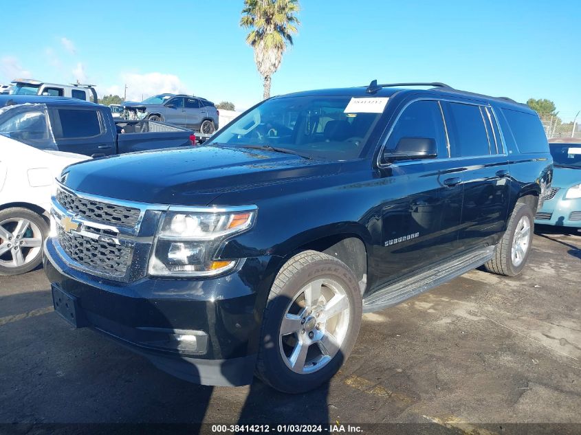 2015 CHEVROLET SUBURBAN 1500 LT - 1GNSCJKC3FR745558