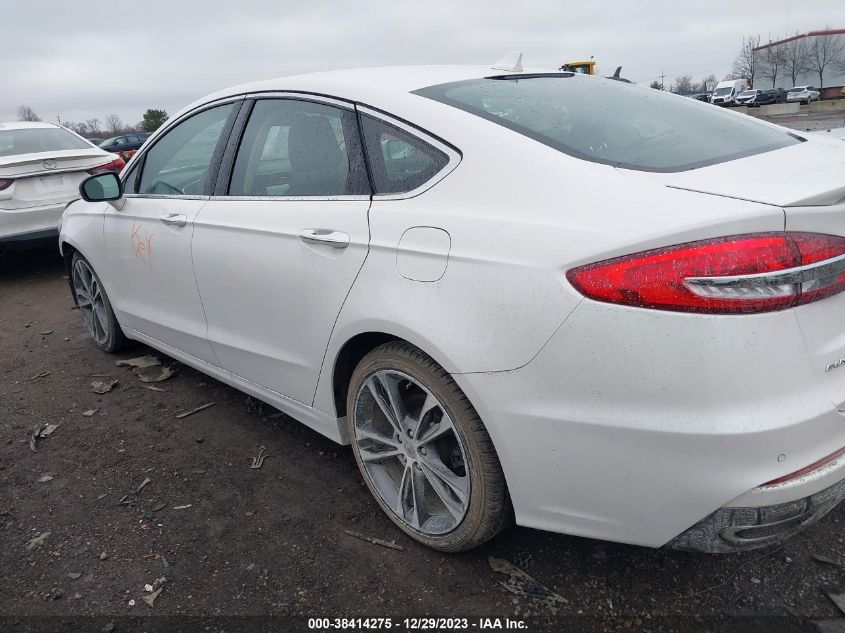 2020 FORD FUSION TITANIUM - 3FA6P0K90LR181631