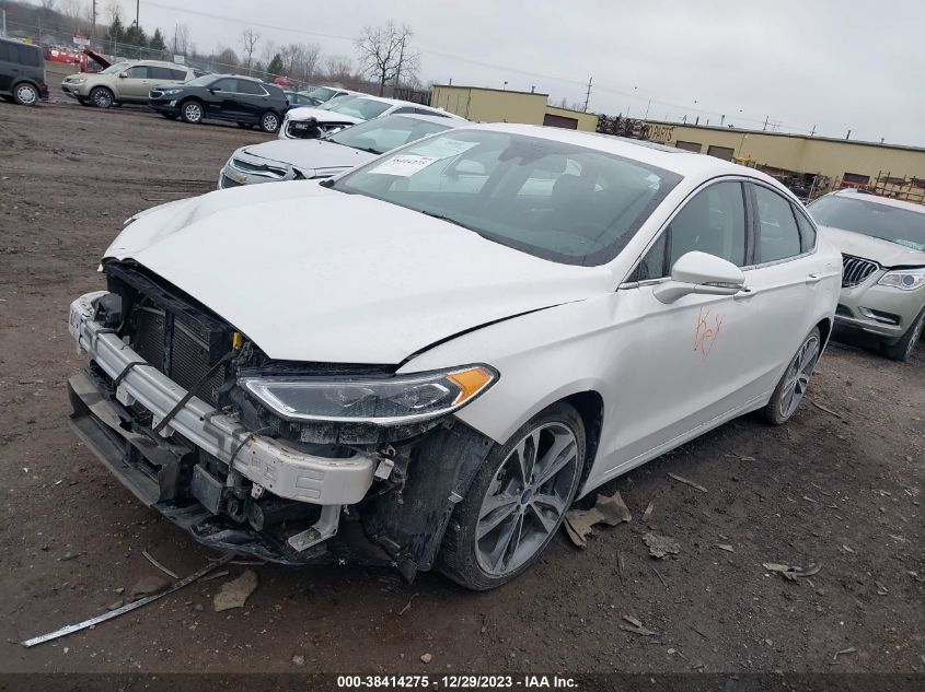 2020 FORD FUSION TITANIUM - 3FA6P0K90LR181631