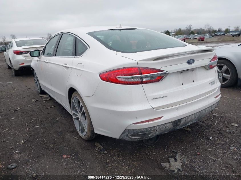 2020 FORD FUSION TITANIUM - 3FA6P0K90LR181631