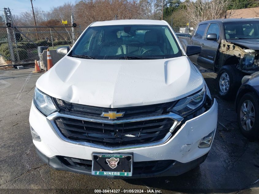 2018 CHEVROLET EQUINOX LS - 3GNAXREV4JS500740