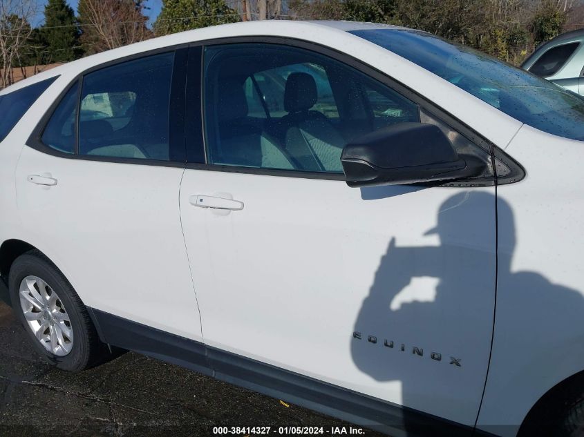 2018 CHEVROLET EQUINOX LS - 3GNAXREV4JS500740