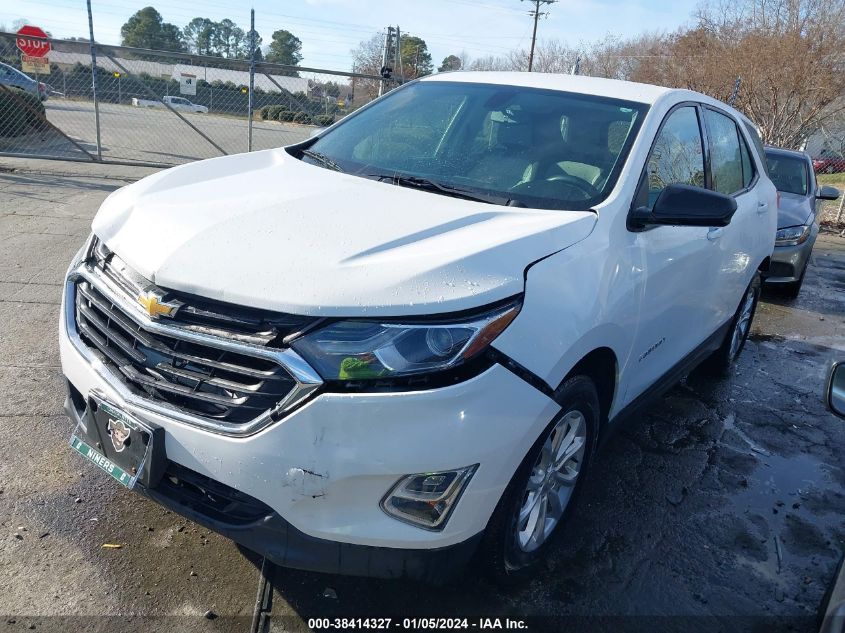 2018 CHEVROLET EQUINOX LS - 3GNAXREV4JS500740