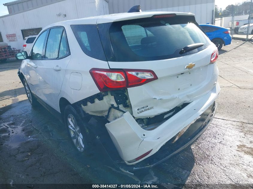 2018 CHEVROLET EQUINOX LS - 3GNAXREV4JS500740