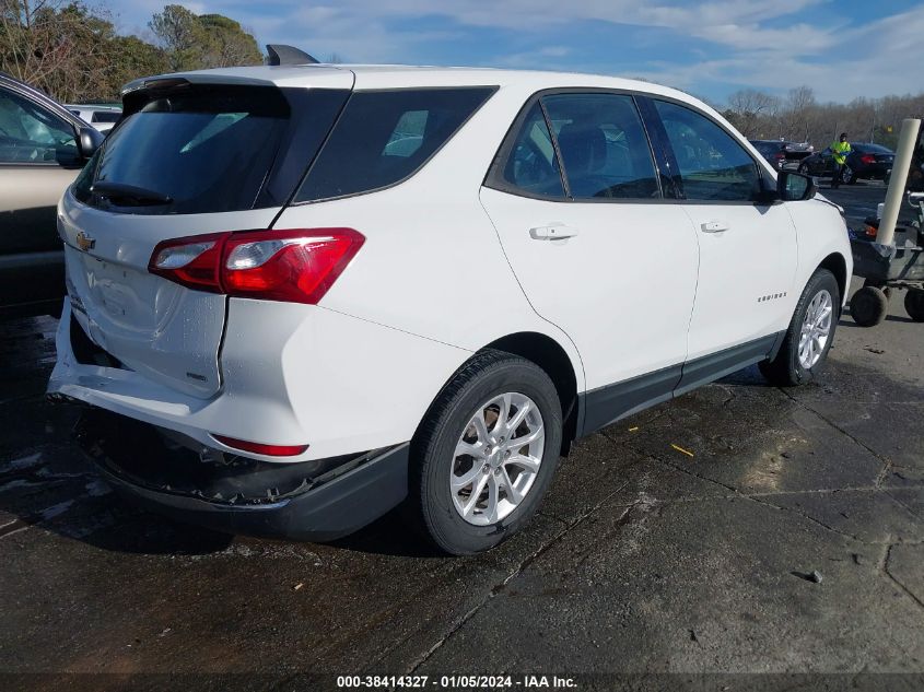2018 CHEVROLET EQUINOX LS - 3GNAXREV4JS500740