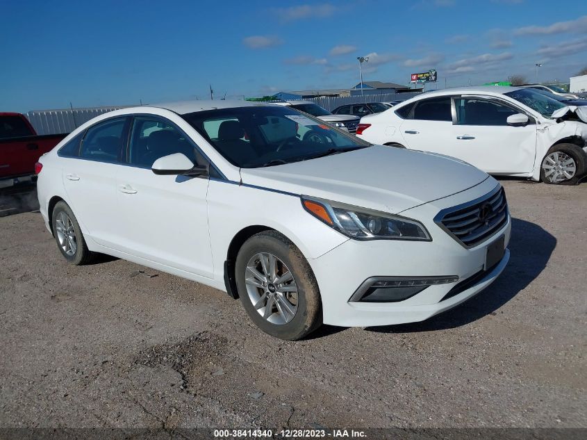 2015 HYUNDAI SONATA SE - 5NPE24AF1FH109086