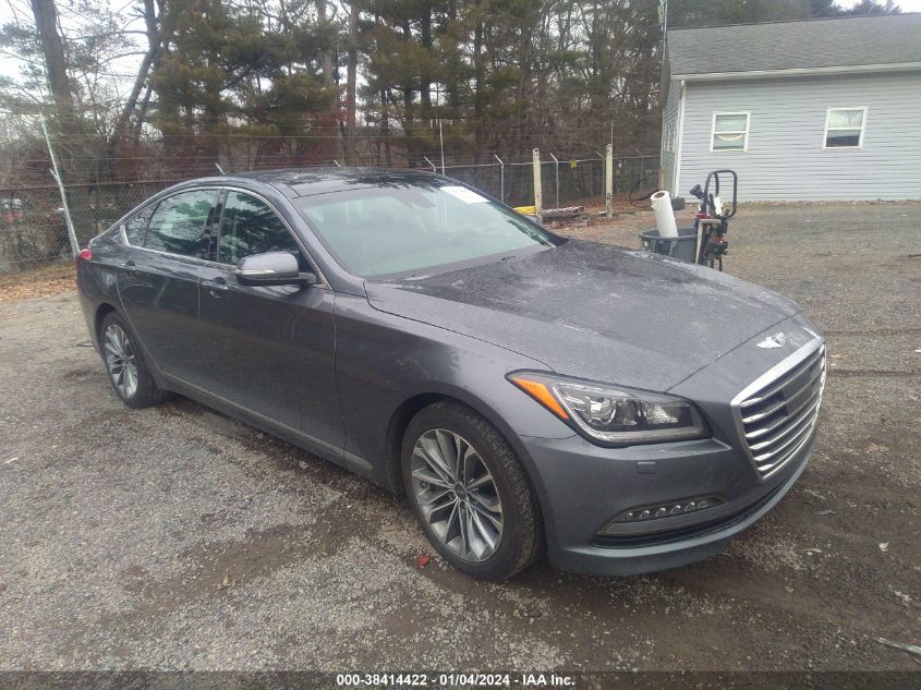 Lot #2539237785 2016 HYUNDAI GENESIS 3.8 salvage car