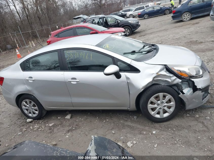 2013 KIA RIO LX - KNADM4A34D6300615