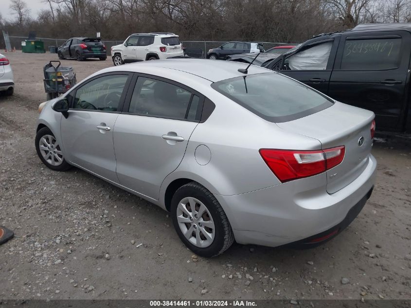 2013 KIA RIO LX - KNADM4A34D6300615