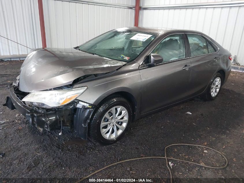 2015 TOYOTA CAMRY LE - 4T4BF1FK3FR473822