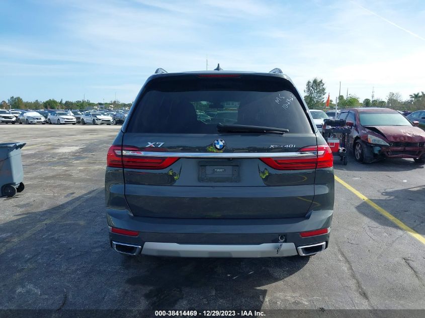 2021 BMW X7 XDRIVE40I - 5UXCW2C02M9F47504