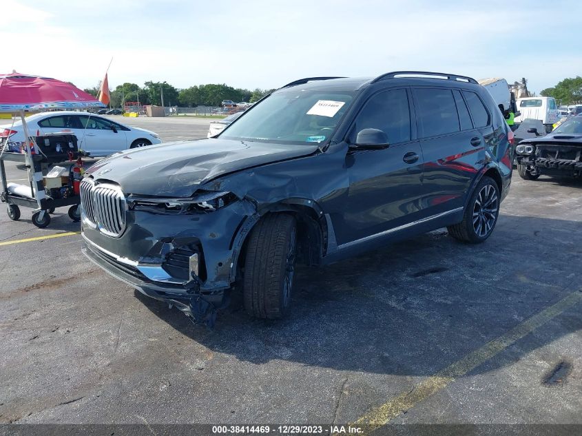 2021 BMW X7 XDRIVE40I - 5UXCW2C02M9F47504