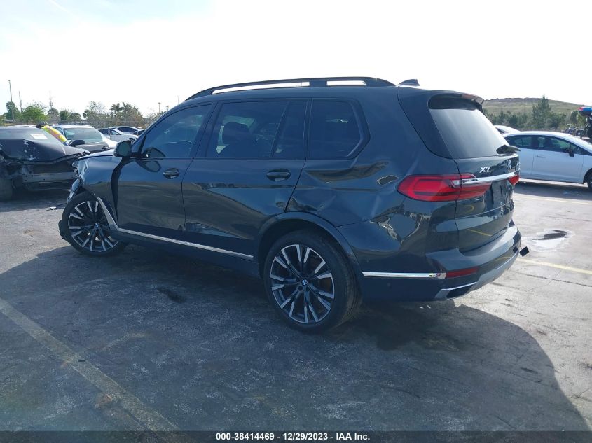 2021 BMW X7 XDRIVE40I - 5UXCW2C02M9F47504