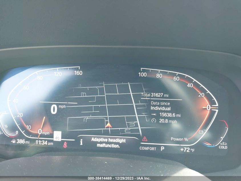 2021 BMW X7 XDRIVE40I - 5UXCW2C02M9F47504