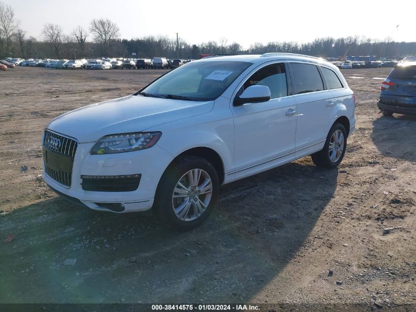 WA1LMBFE8AD000834 2010 AUDI Q7 - Image 2