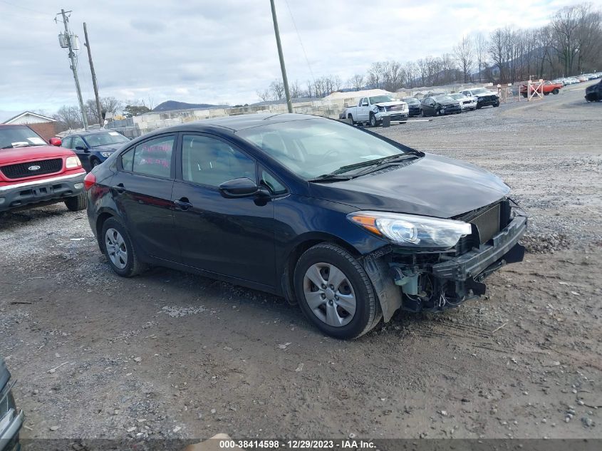 2014 KIA FORTE LX - KNAFK4A68E5105973