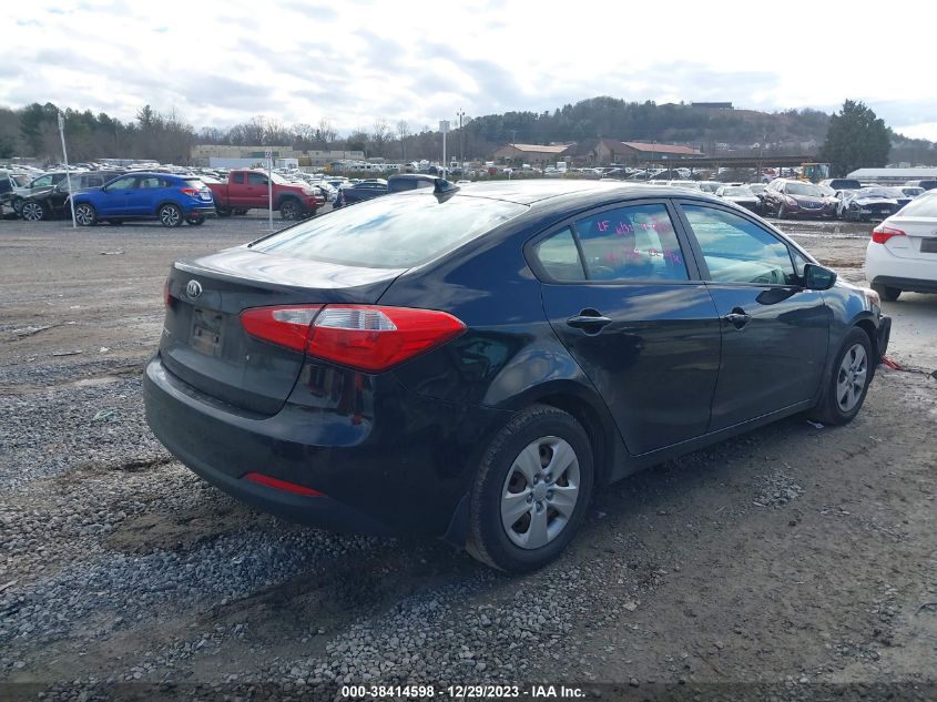 2014 KIA FORTE LX - KNAFK4A68E5105973