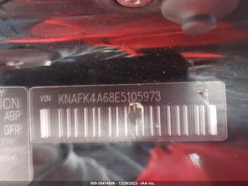 2014 KIA FORTE LX - KNAFK4A68E5105973