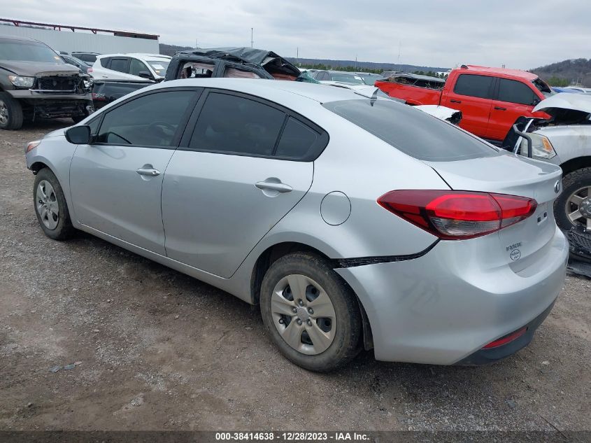 2018 KIA FORTE LX/S - 3KPFL4A76JE174684
