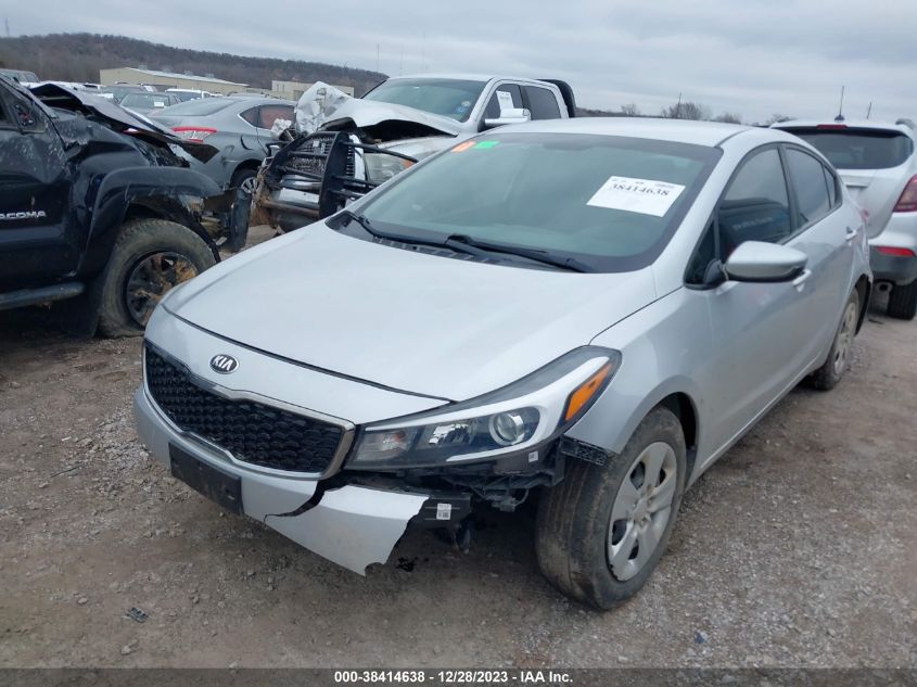2018 KIA FORTE LX/S - 3KPFL4A76JE174684