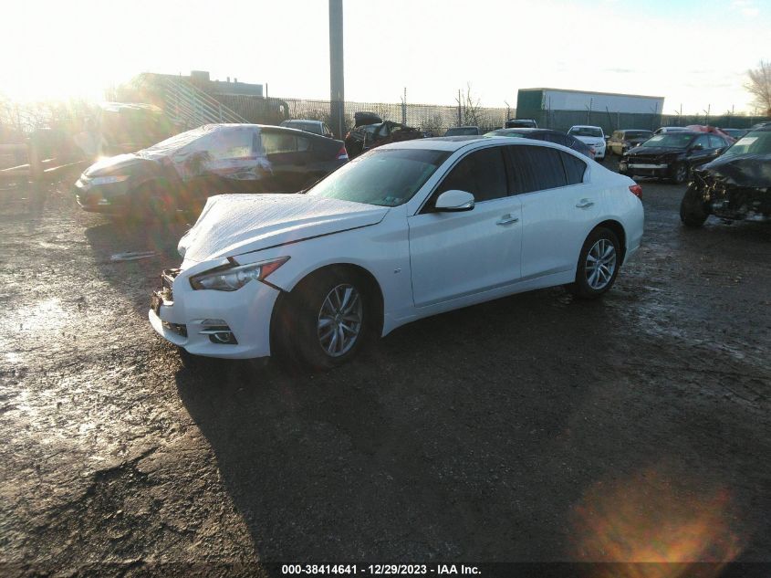 2015 INFINITI Q50 PREMIUM/SPORT - JN1BV7ARXFM417792
