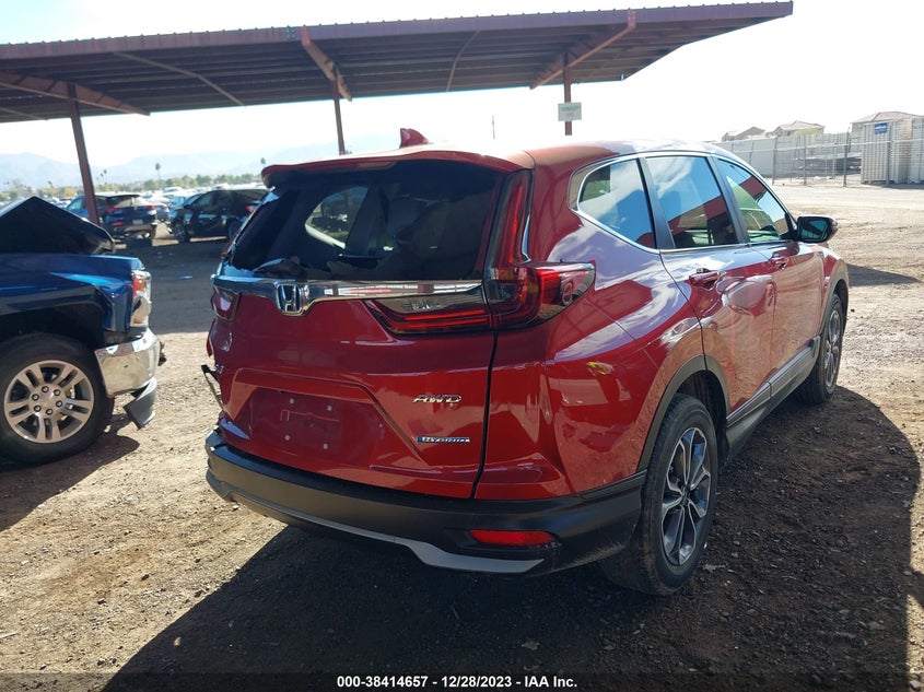 VIN 7FART6H87ME036842 2021 HONDA CR-V EXL