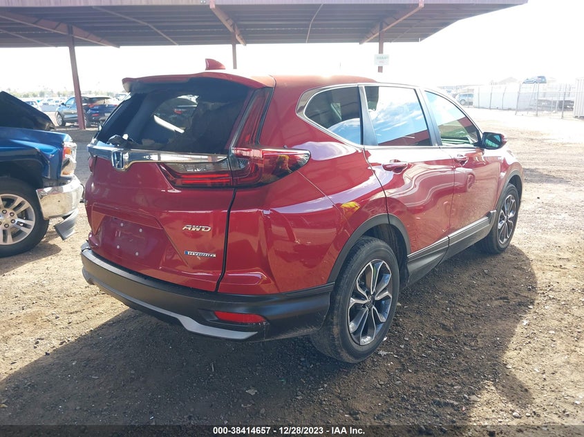 VIN 7FART6H87ME036842 2021 HONDA CR-V EXL