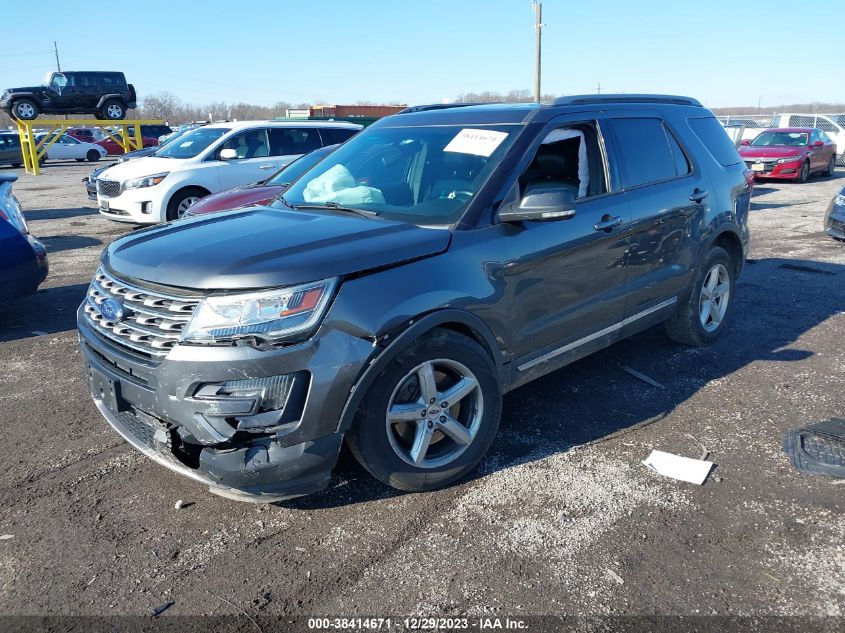 2016 FORD EXPLORER XLT - 1FM5K8DH9GGD35768
