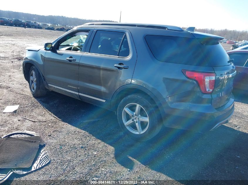 2016 FORD EXPLORER XLT - 1FM5K8DH9GGD35768