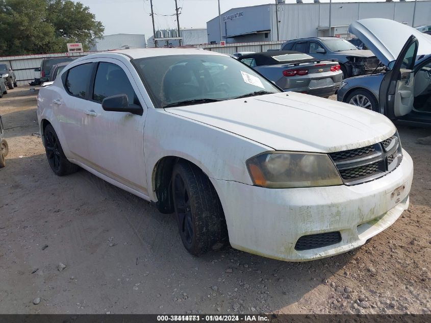 2014 DODGE AVENGER SE - 1C3CDZAB6EN174580