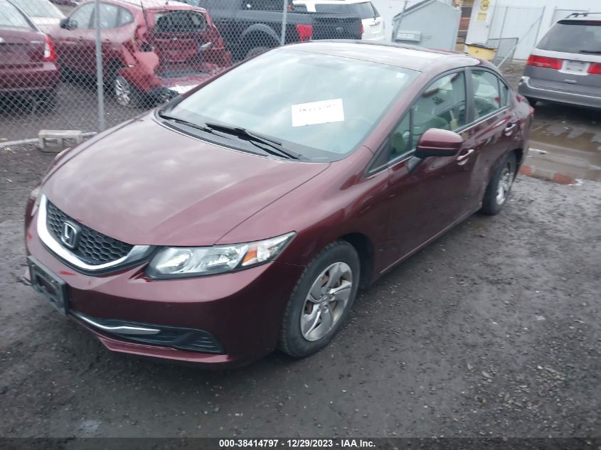 2015 HONDA CIVIC LX - 19XFB2F56FE251902