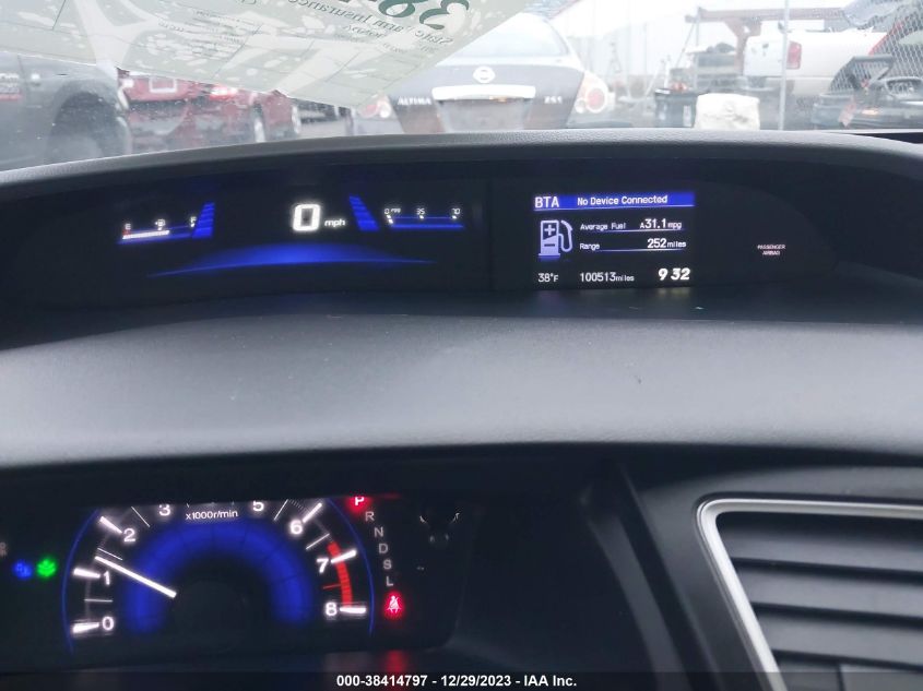2015 HONDA CIVIC LX - 19XFB2F56FE251902