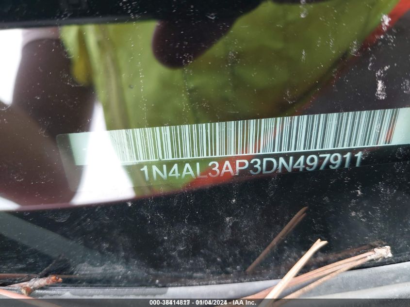 2013 NISSAN ALTIMA 2.5 SV - 1N4AL3AP3DN497911