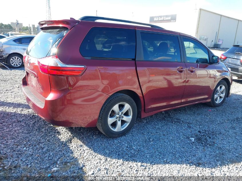 5TDKZ3DC9JS938520 2018 TOYOTA SIENNA, photo no. 4