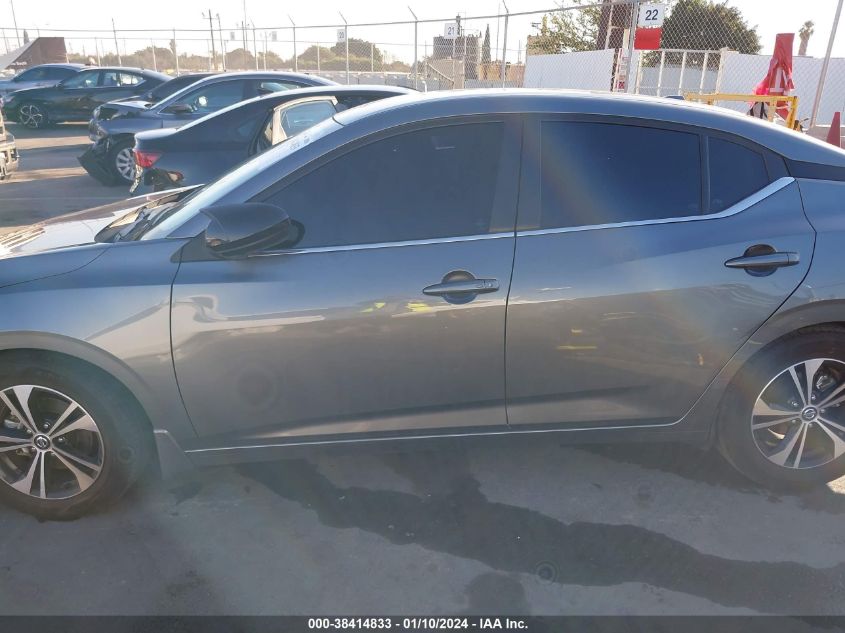 2022 NISSAN SENTRA SV XTRONIC CVT - 3N1AB8CV4NY302203