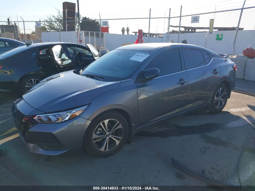 2022 NISSAN SENTRA SV XTRONIC CVT - 3N1AB8CV4NY302203