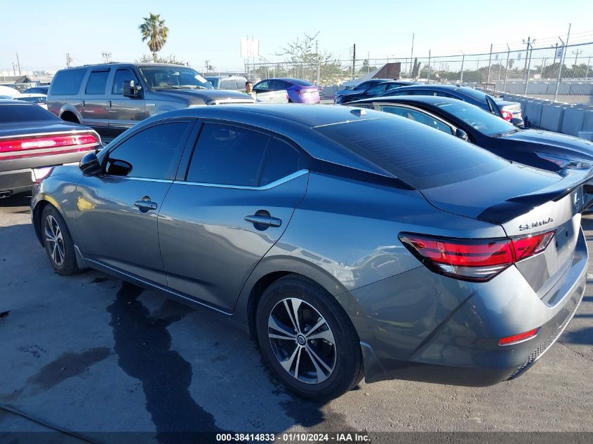 2022 NISSAN SENTRA SV XTRONIC CVT - 3N1AB8CV4NY302203