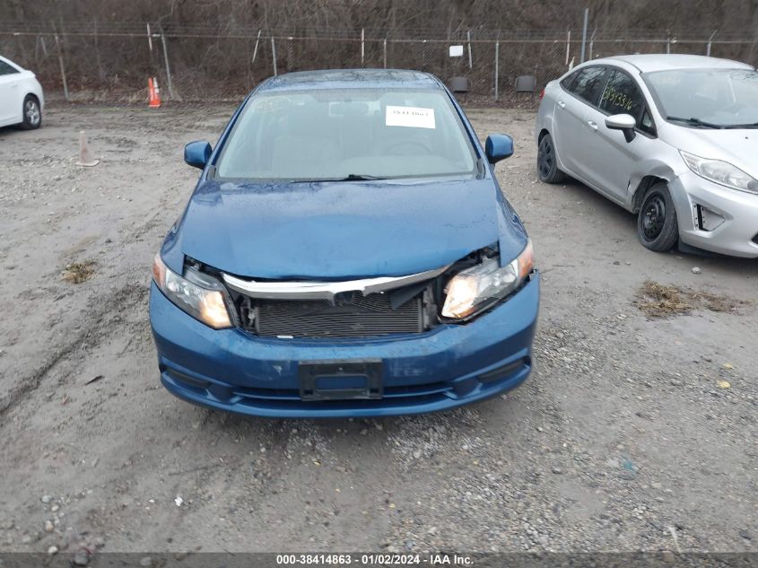 19XFB2F95CE078436 | 2012 HONDA CIVIC