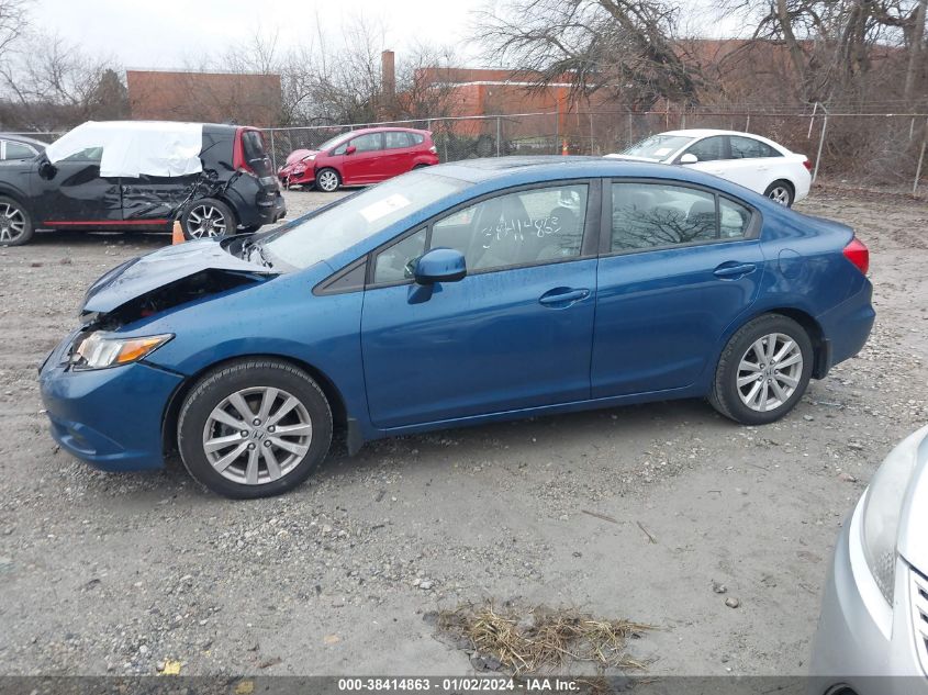 19XFB2F95CE078436 | 2012 HONDA CIVIC