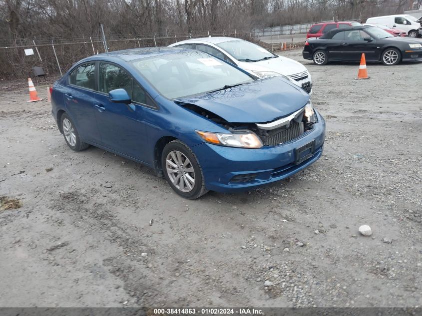 19XFB2F95CE078436 | 2012 HONDA CIVIC