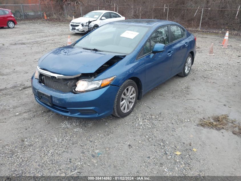 19XFB2F95CE078436 | 2012 HONDA CIVIC