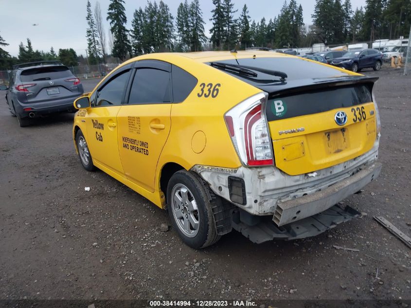 2014 TOYOTA PRIUS TWO - JTDKN3DU6E1825373